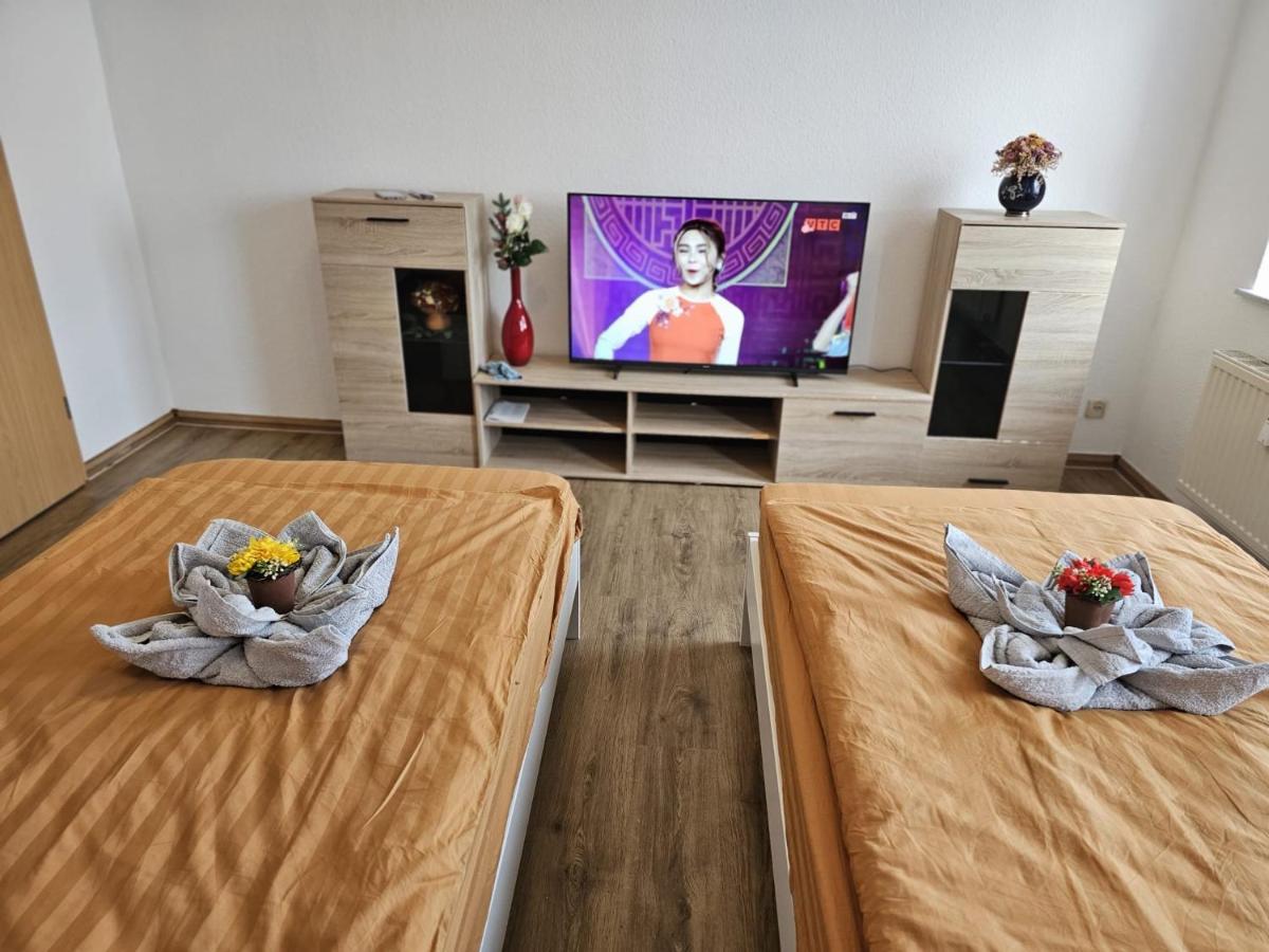 Kaethe-Kollwitz-Strasse 54, F2 Apartment อัลเทนบวร์ก ภายนอก รูปภาพ
