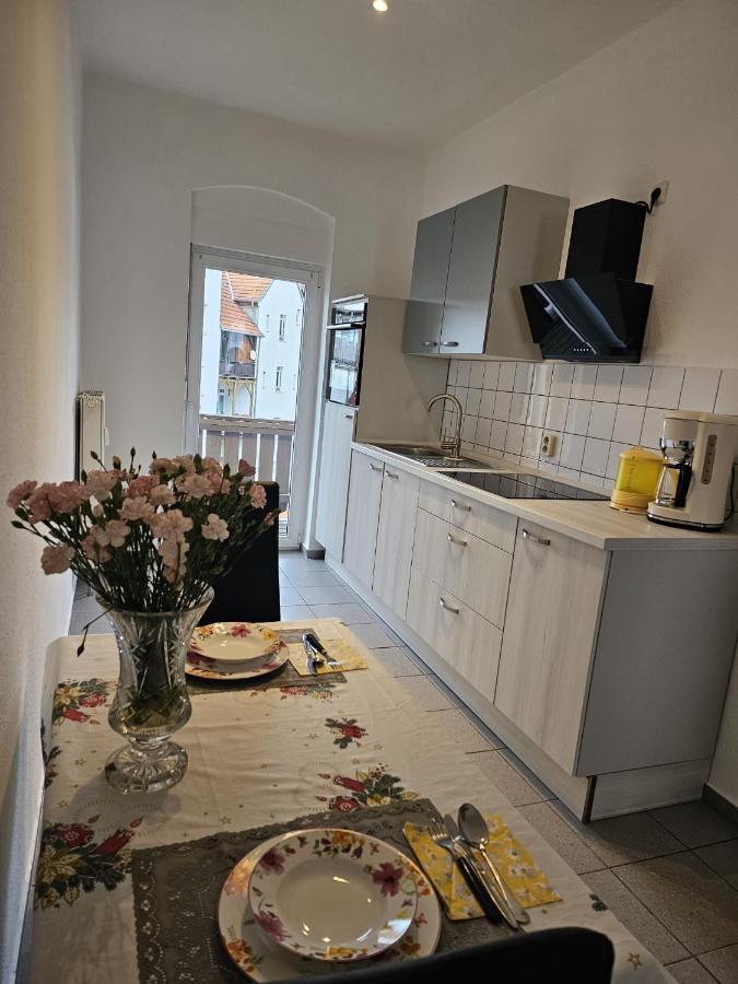 Kaethe-Kollwitz-Strasse 54, F2 Apartment อัลเทนบวร์ก ภายนอก รูปภาพ