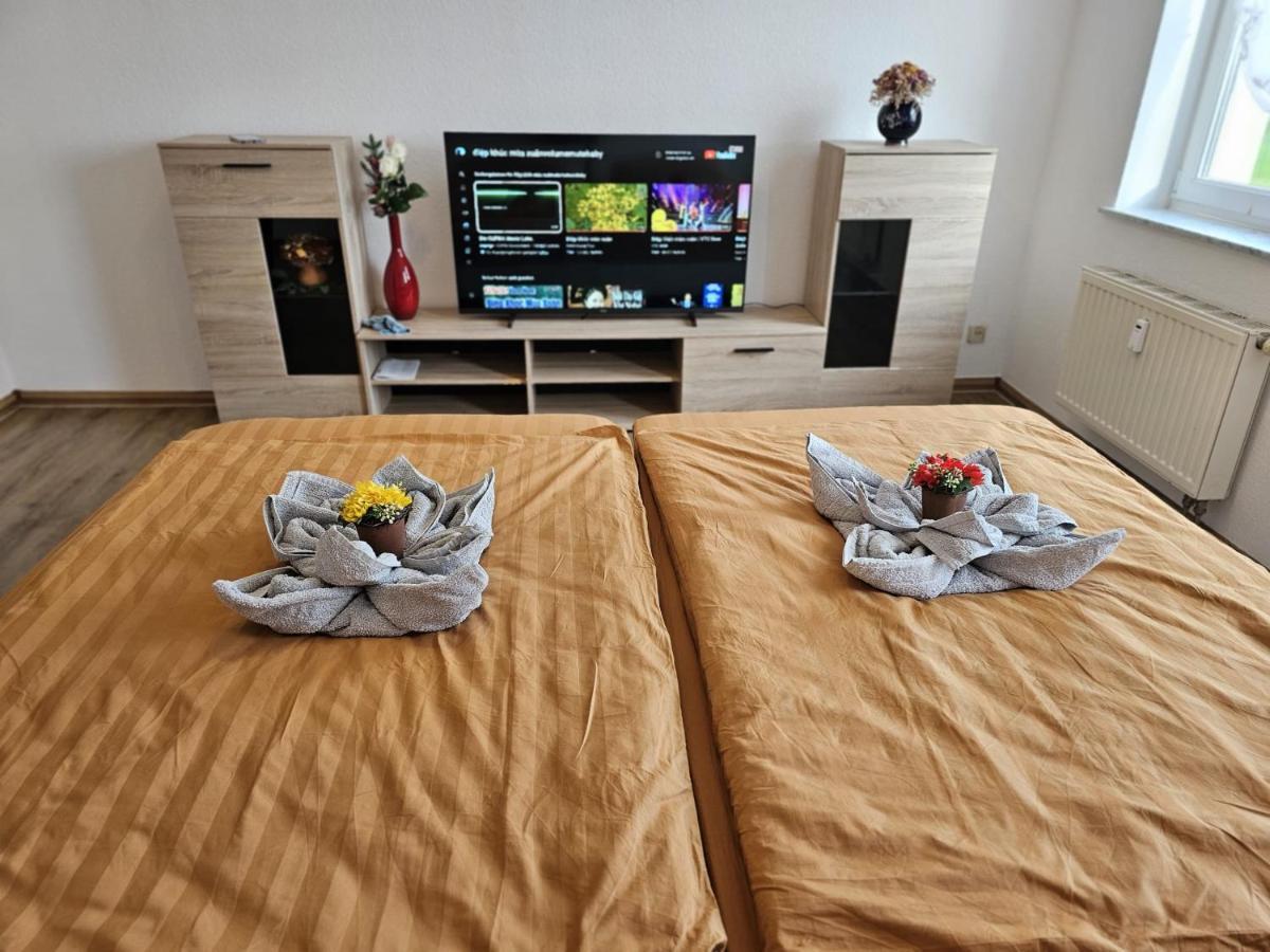 Kaethe-Kollwitz-Strasse 54, F2 Apartment อัลเทนบวร์ก ภายนอก รูปภาพ